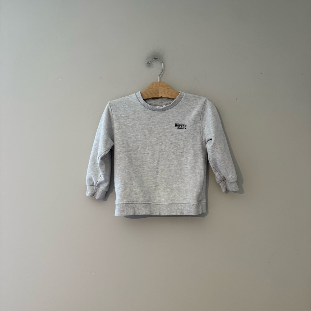 ADD ON FOR $14 Zara‎ Gray Sweatshirt 4-5Y H&M